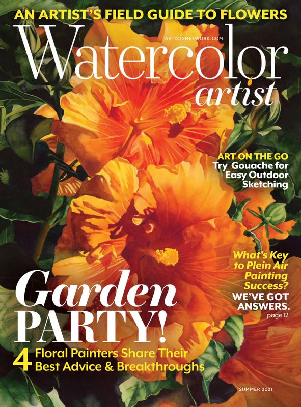 Watercolor-Artist June 01, 2021 Issue Cover