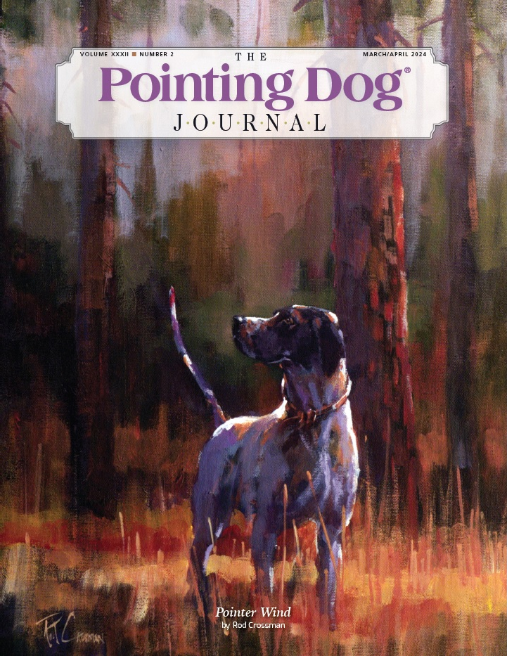 The Pointing Dog Journal March 01, 2024 Issue Cover