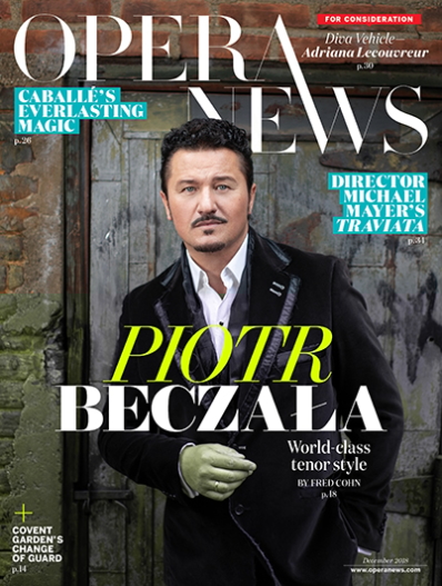 Opera News December 01, 2018 Issue Cover