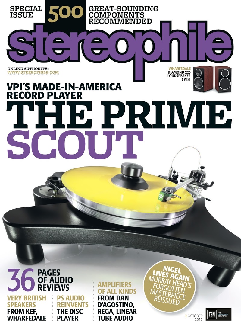 Stereophile October 01, 2017 Issue Cover