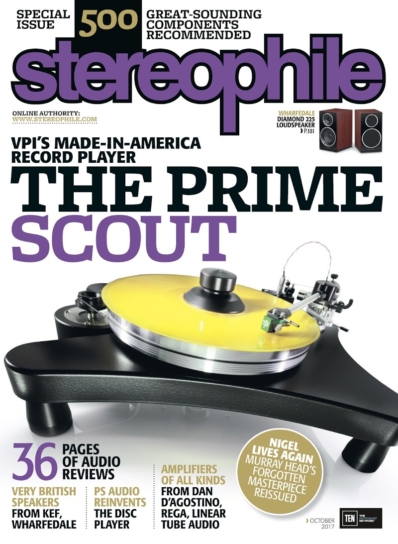 Stereophile October 01, 2017 Issue Cover