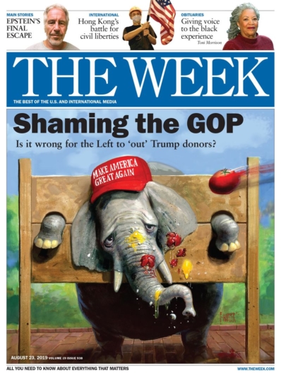 The Week August 23, 2019 Issue Cover