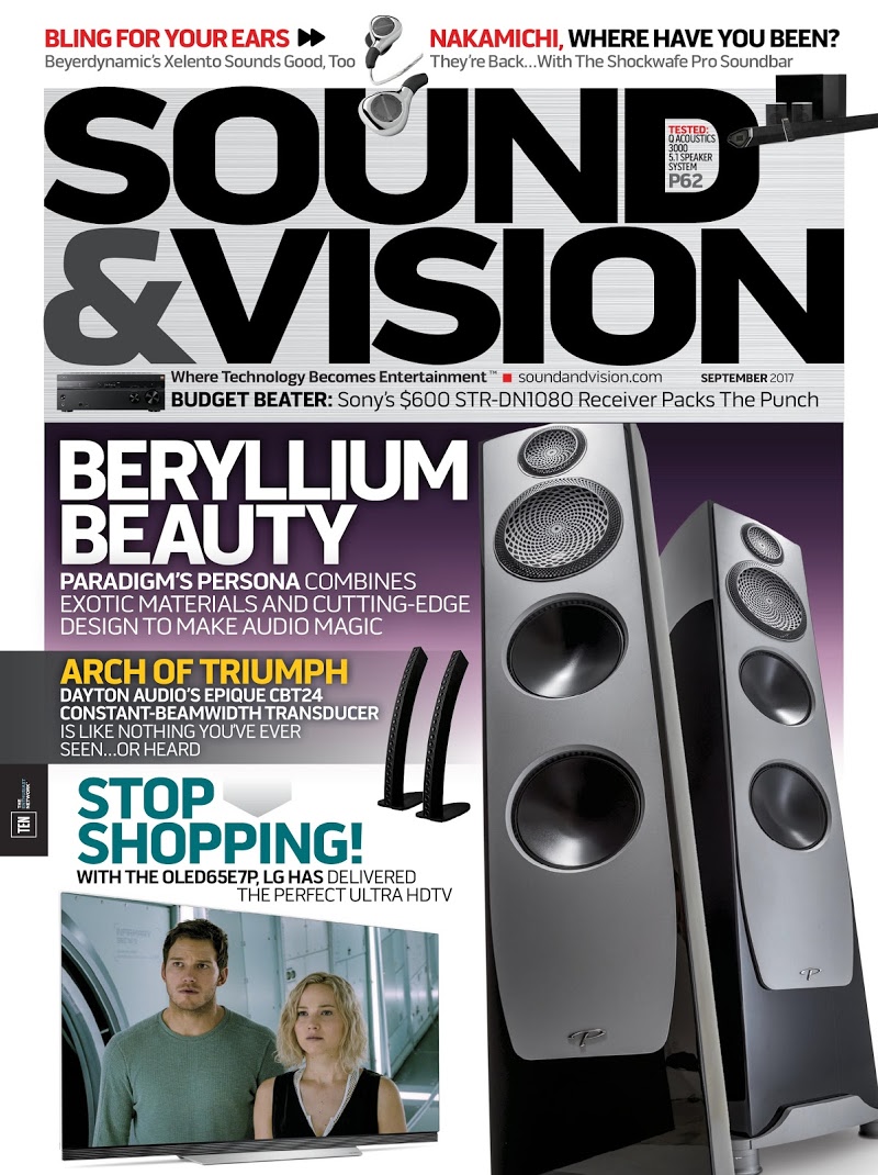 Sound-and-Vision September 01, 2017 Issue Cover