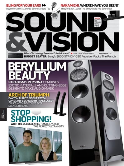 Sound & Vision September 01, 2017 Issue Cover