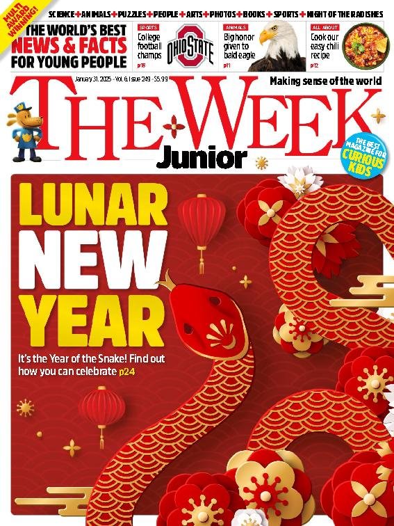 The-Week-Junior January 31, 2025 Issue Cover