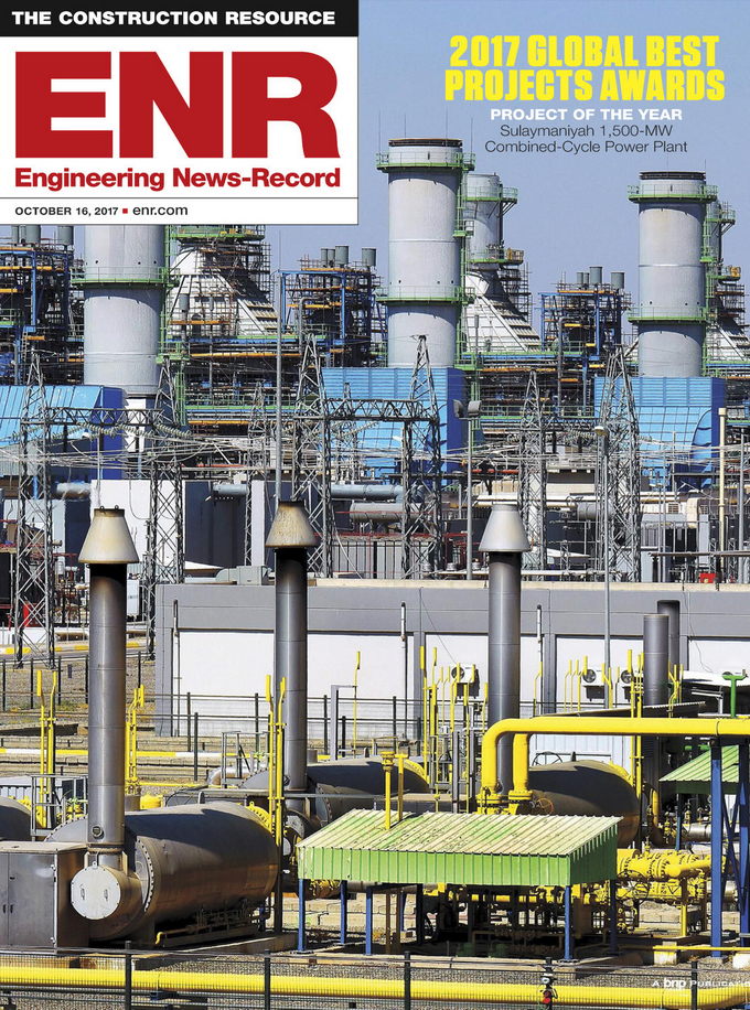 Engineering-News-Record October 16, 2017 Issue Cover