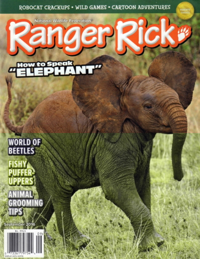 Ranger Rick September 01, 2016 Issue Cover