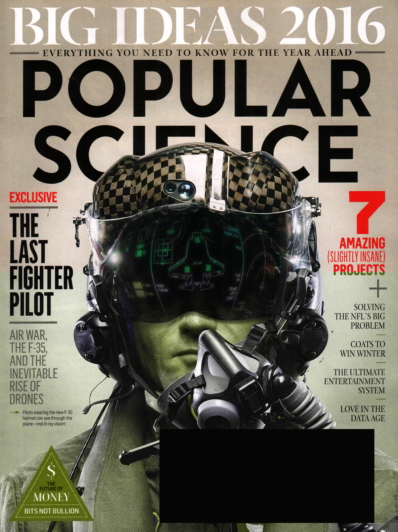 Popular Science January 01, 2016 Issue Cover