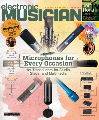 Electronic Musician March 01, 2018 Issue Cover
