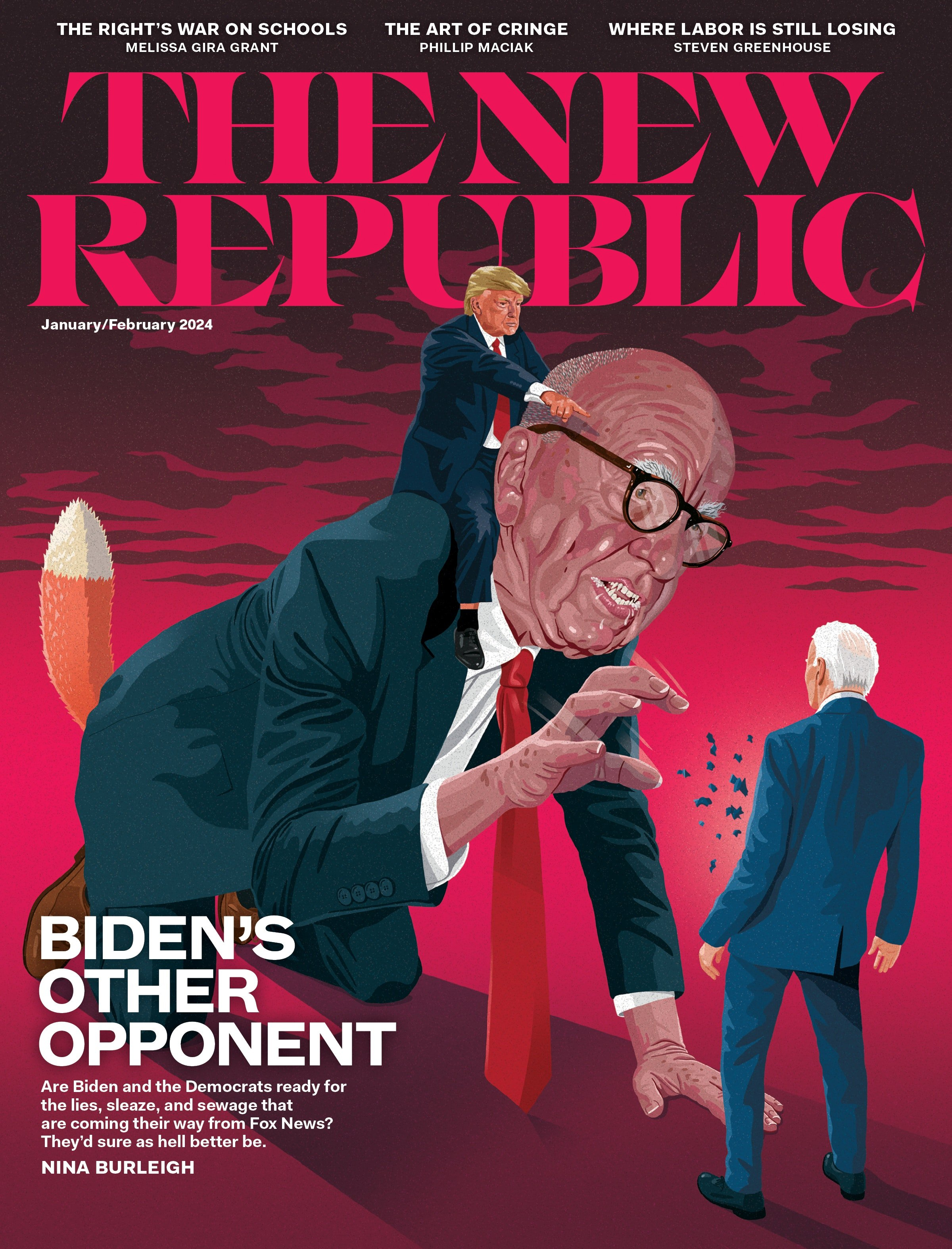 The-New-Republic January 01, 2024 Issue Cover