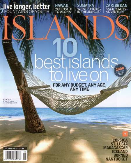 Islands August 01, 2008 Issue Cover