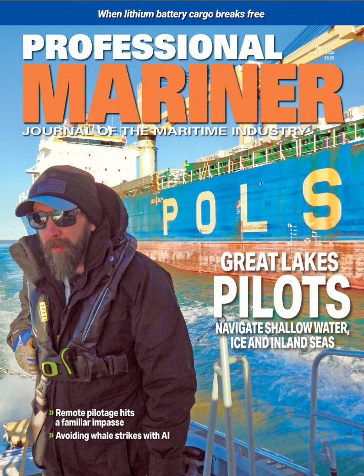 Professional-Mariner February 01, 2026 Issue Cover