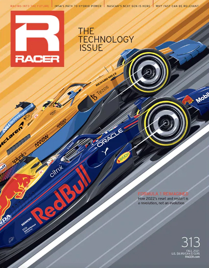 Racer December 01, 2021 Issue Cover