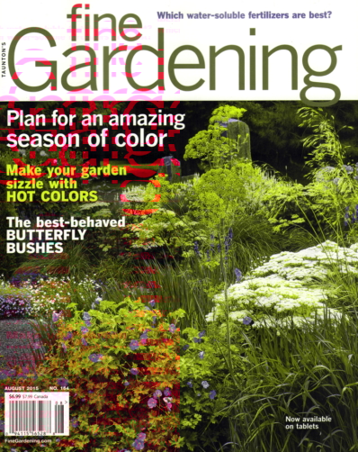 Fine Gardening August 01, 2015 Issue Cover