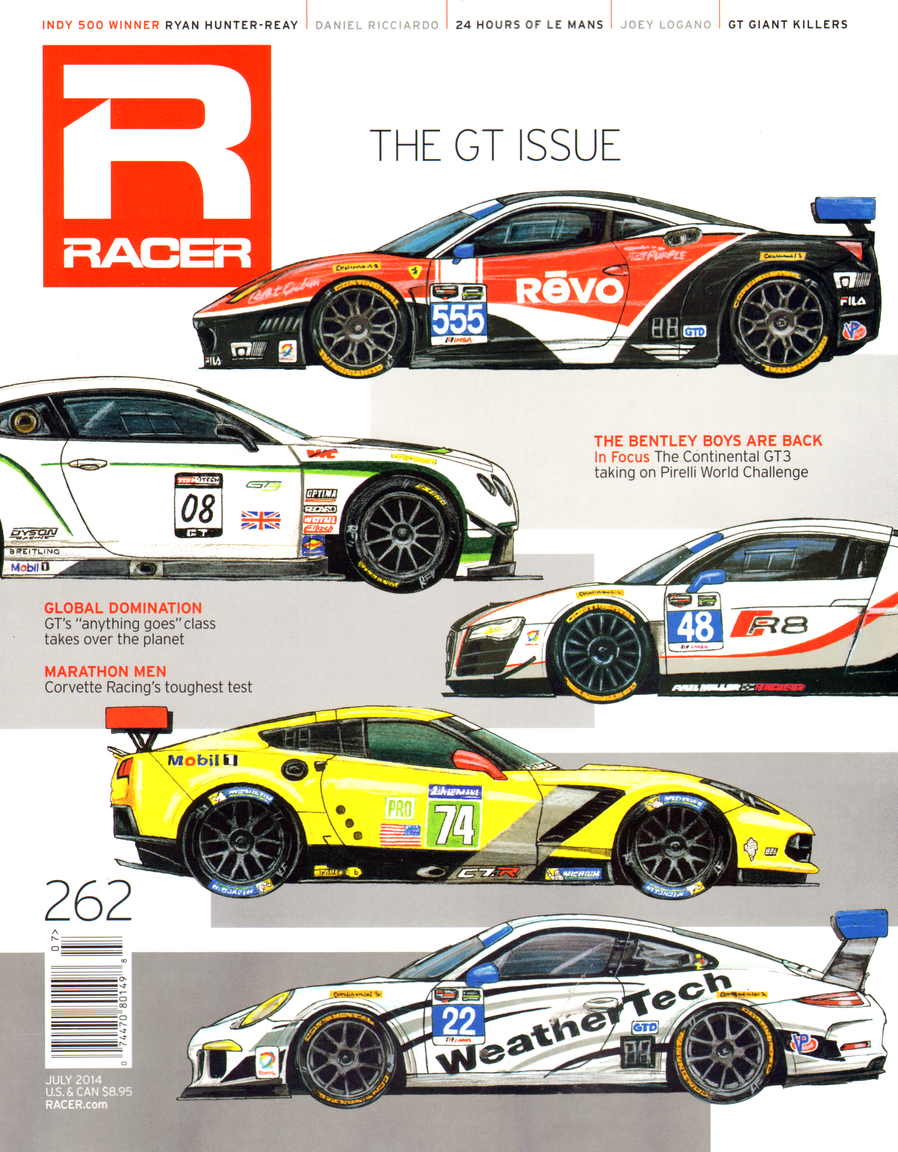 Racer July 01, 2014 Issue Cover