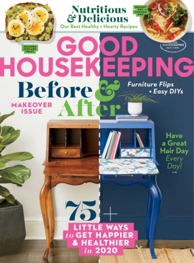 Good Housekeeping January 01, 2020 Issue Cover