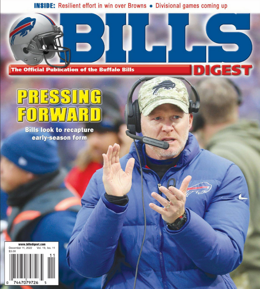 Bills-Digest December 11, 2022 Issue Cover