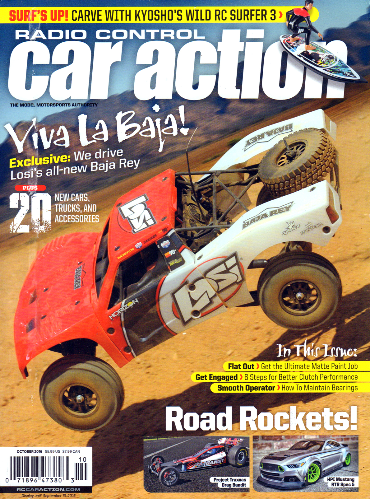 Radio-Control-Car-Action October 01, 2016 Issue Cover