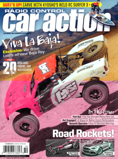Radio Control Car Action October 01, 2016 Issue Cover