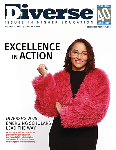 Diverse-Issues-In-Higher-Education January 09, 2025 Issue Cover
