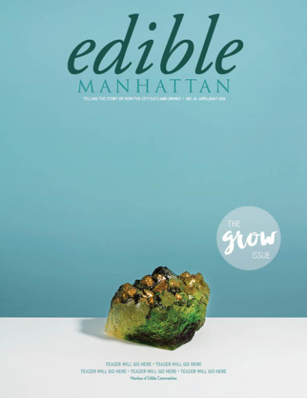 Edible-Manhattan April 01, 2016 Issue Cover