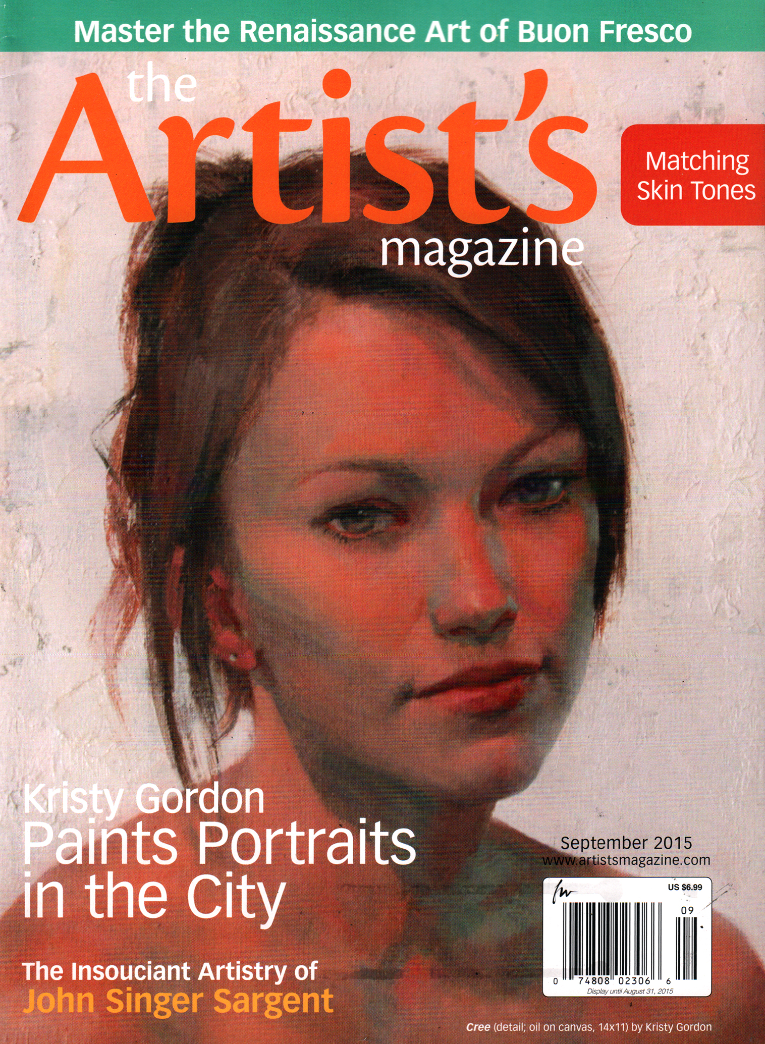 Artists September 01, 2015 Issue Cover