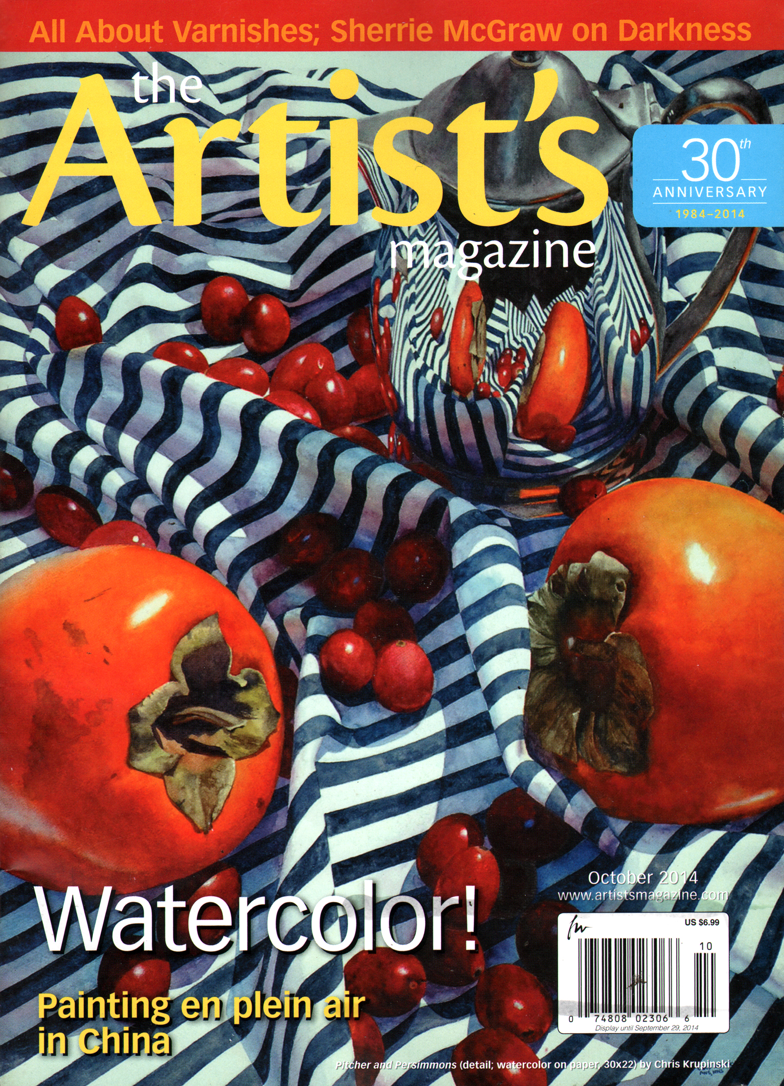 Artists October 01, 2014 Issue Cover