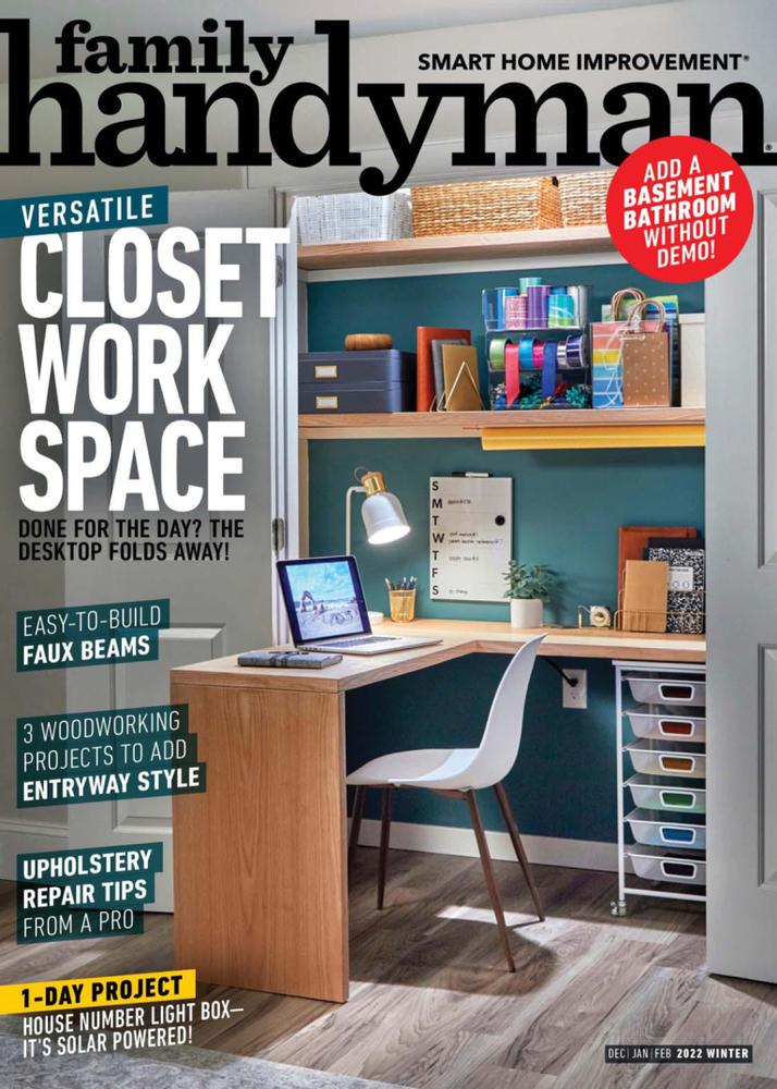 The-Family-Handyman December 01, 2021 Issue Cover