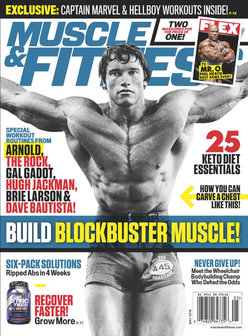 Muscle-and-Fitness May 01, 2019 Issue Cover