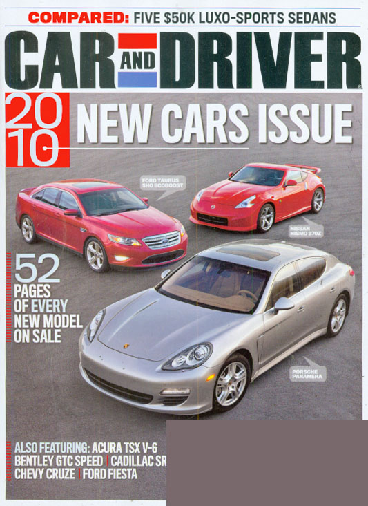 Car-And-Driver September 01, 2009 Issue Cover