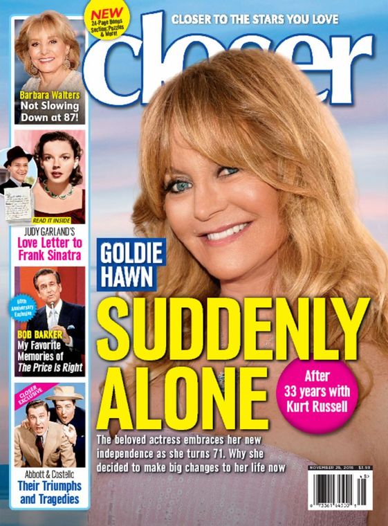 Closer November 28, 2016 Issue Cover