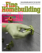 Fine-Homebuilding October 01, 2022 Issue Cover