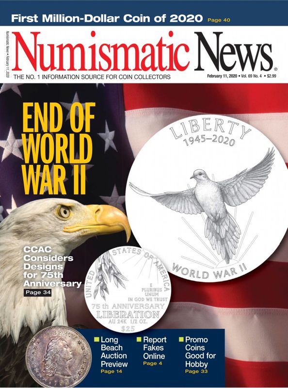 Numismatic-News February 11, 2020 Issue Cover