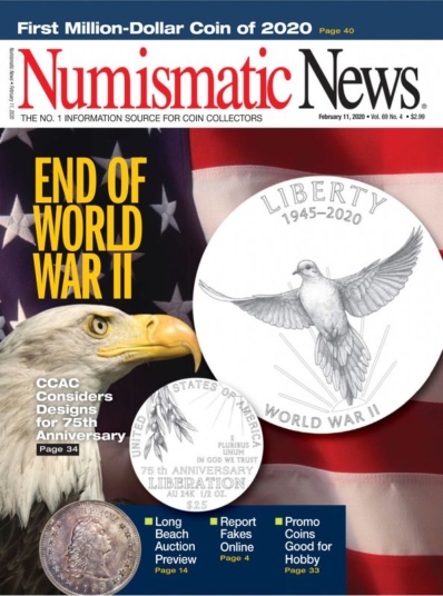 Numismatic News February 11, 2020 Issue Cover