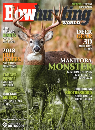 Bowhunting World November 01, 2018 Issue Cover