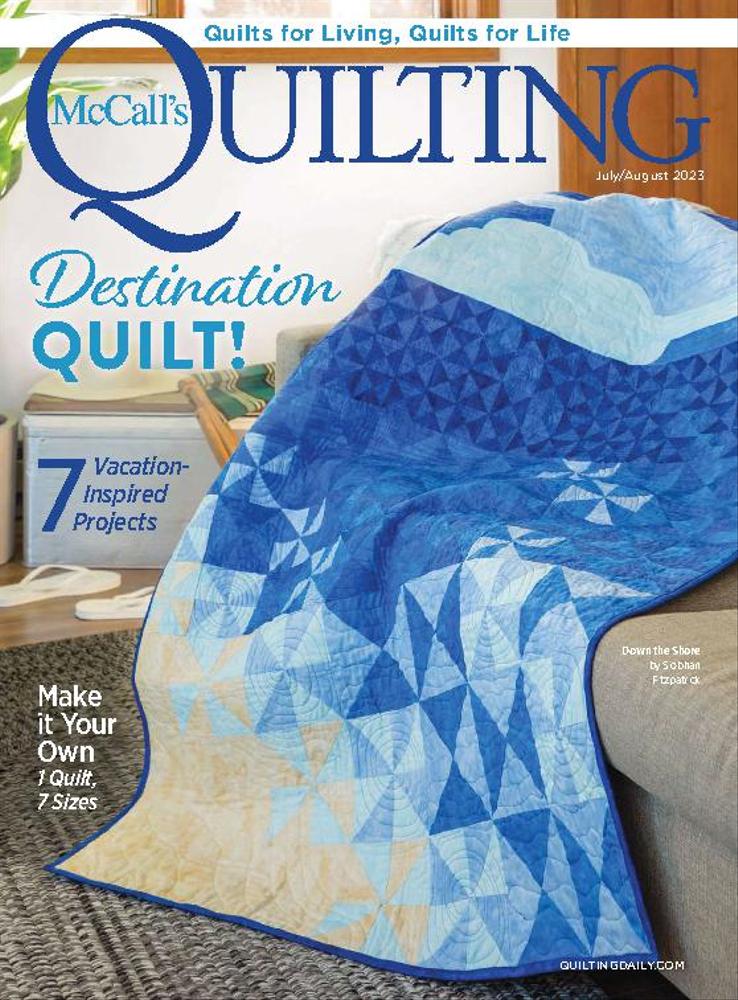 Mccalls-Quilting July 01, 2023 Issue Cover