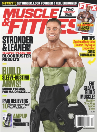 Muscle & Fitness December 01, 2018 Issue Cover