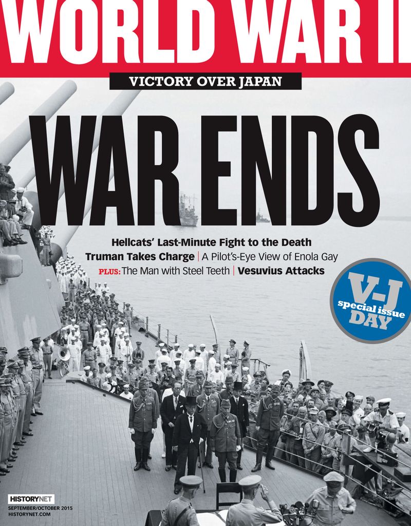 World-War-II September 01, 2015 Issue Cover