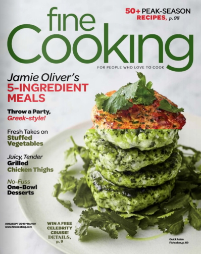Fine Cooking August 01, 2019 Issue Cover