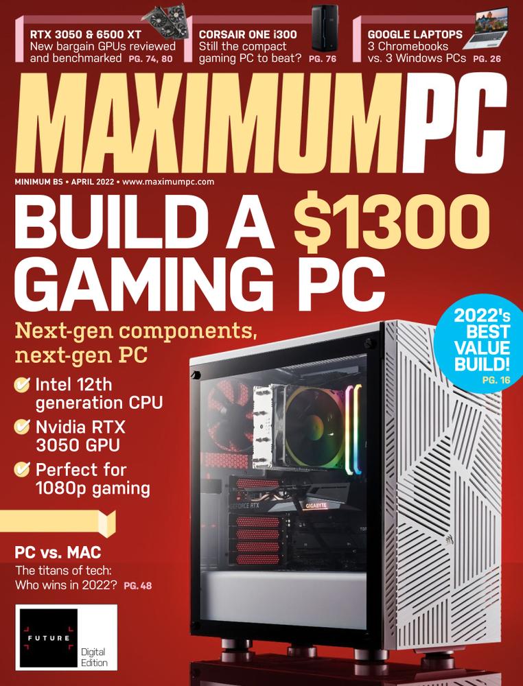 Maximum-PC April 01, 2022 Issue Cover