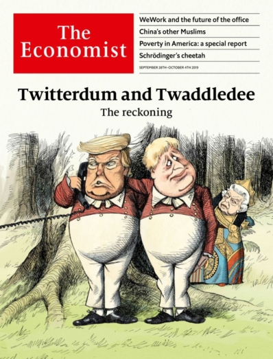 The Economist September 28, 2019 Issue Cover