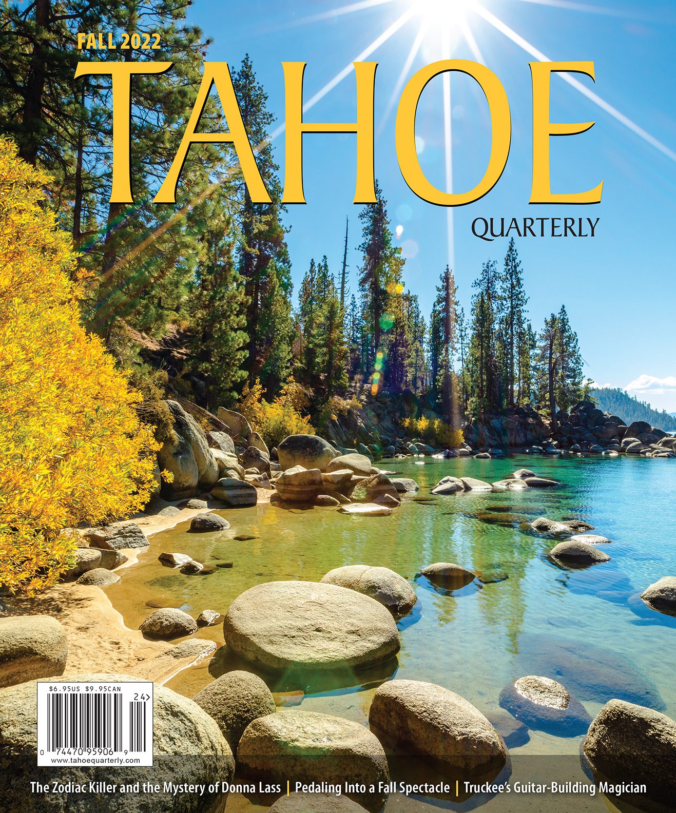 Tahoe-Quarterly-Magazine September 01, 2022 Issue Cover