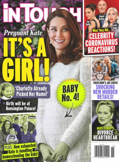 In Touch Weekly April 13, 2020 Issue Cover