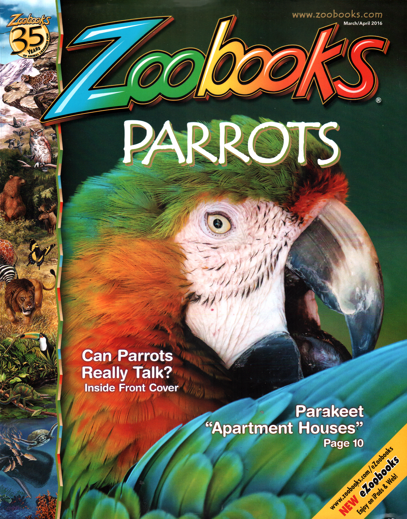 zoobooks February 01, 2016 Issue Cover