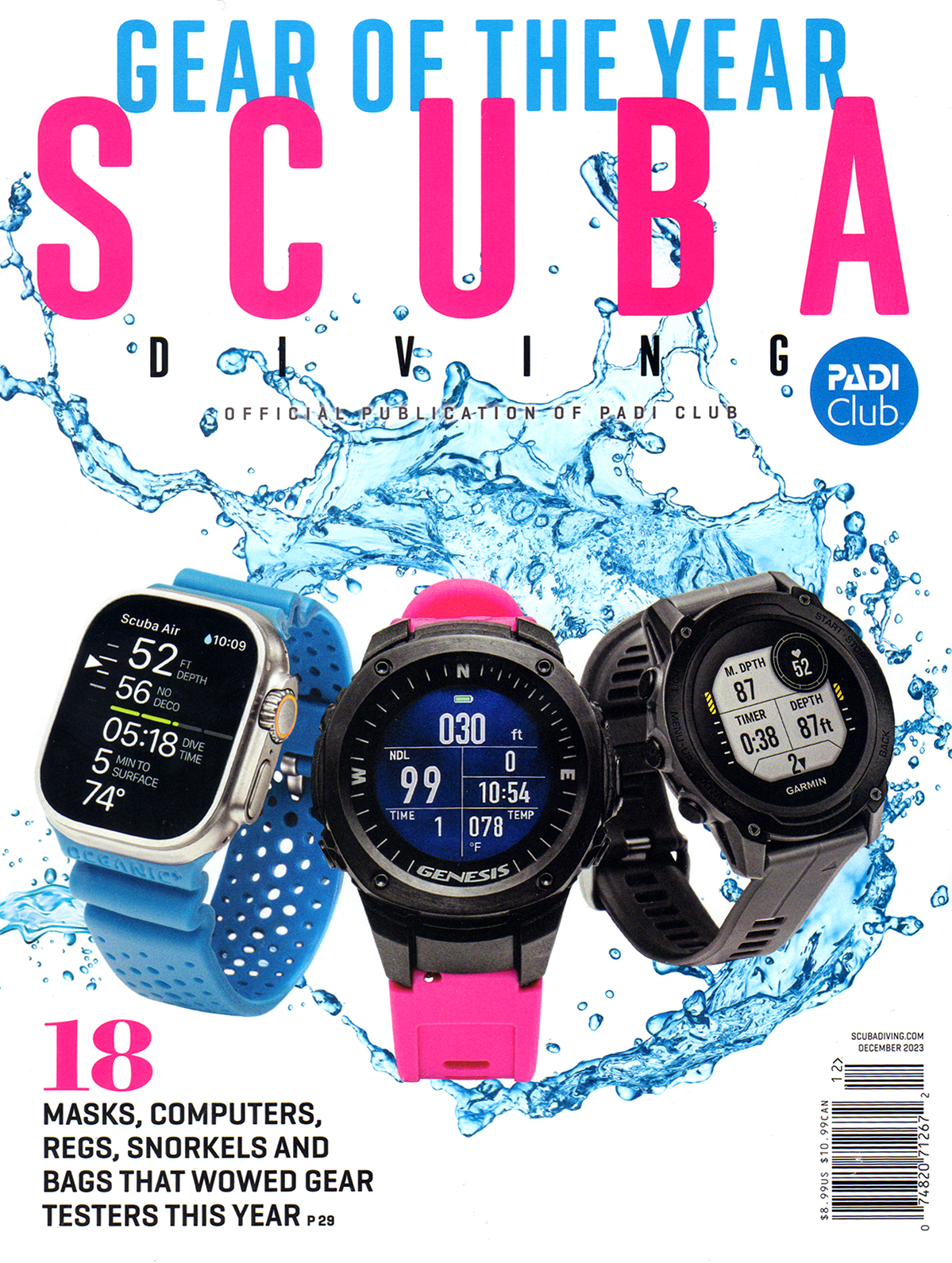 Scuba-Diving December 01, 2023 Issue Cover