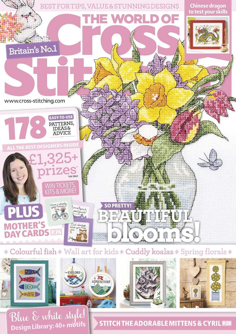 The-World-of-Cross-Stitching March 01, 2018 Issue Cover