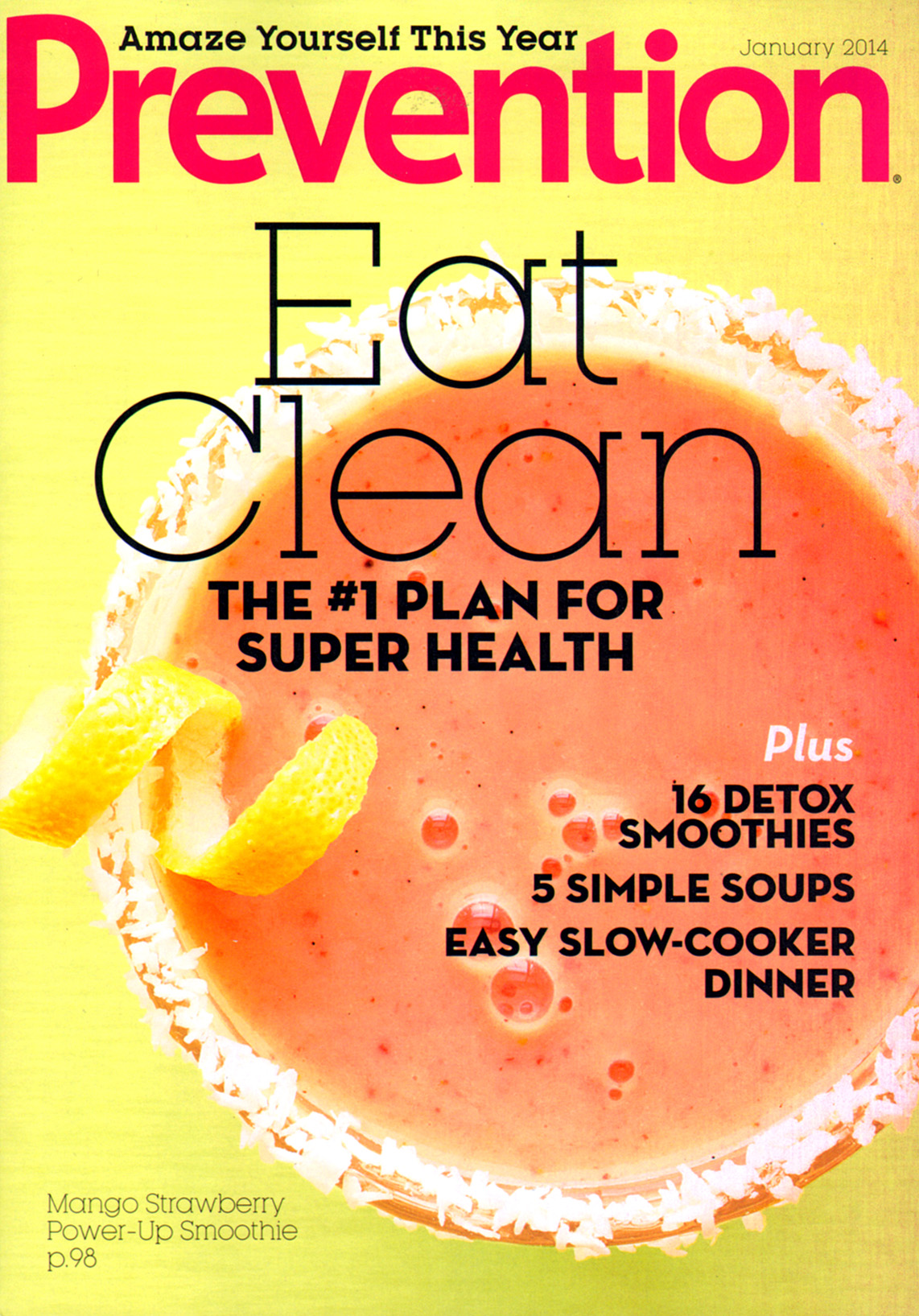 Prevention January 01, 2014 Issue Cover