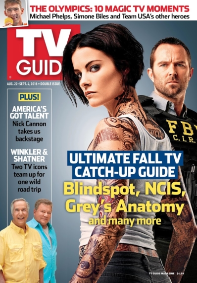 TV Guide August 22, 2016 Issue Cover