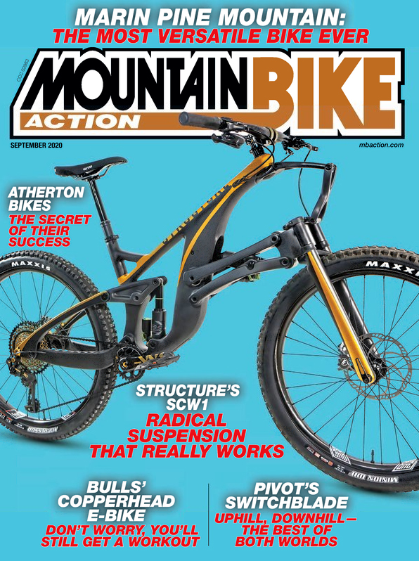 Mountain-Bike-Action September 01, 2020 Issue Cover