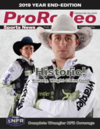 Pro-Rodeo-Sports-News December 20, 2019 Issue Cover